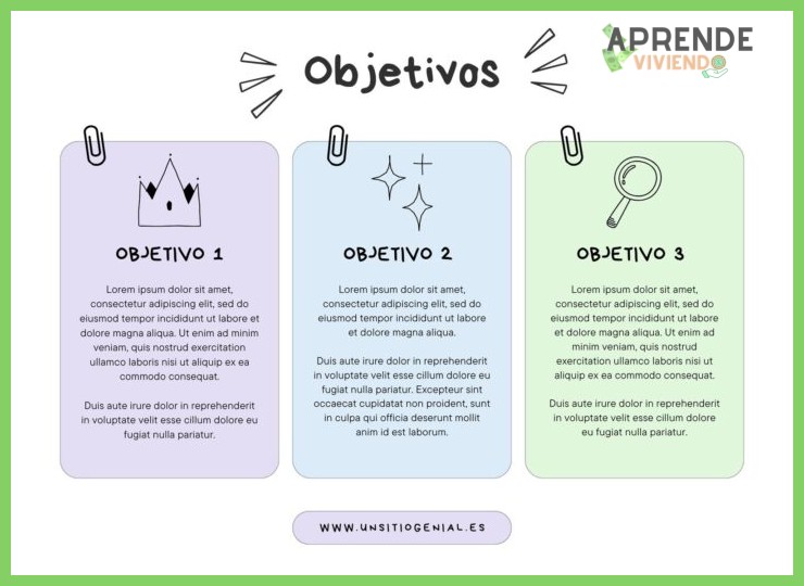 4. Cómo personalizar tu plantilla para objetivos específicos