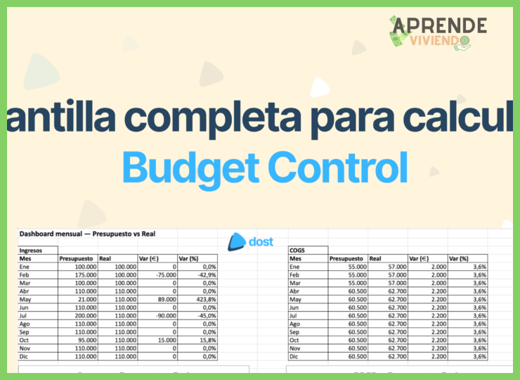¿Qué es exactamente una plantilla de presupuesto y por qué la necesito?