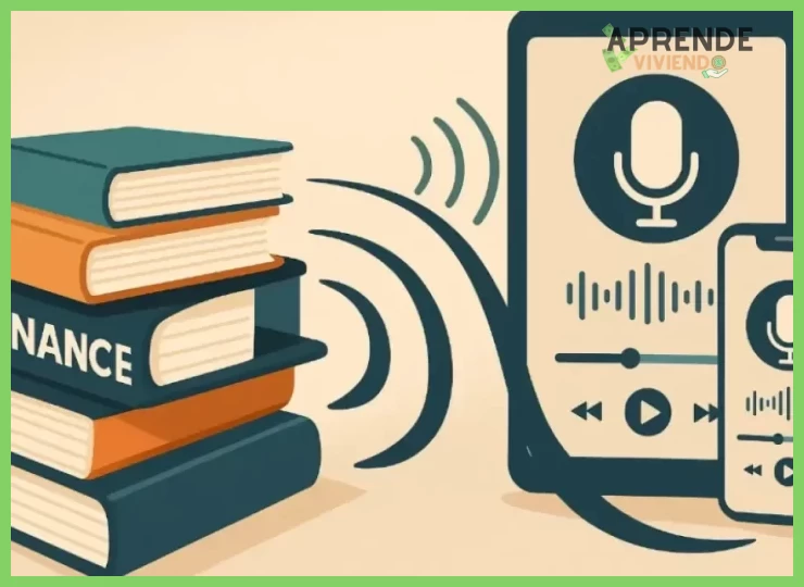 ¿Qué temas financieros básicos debería priorizar al empezar a escuchar estos podcasts en el coche?